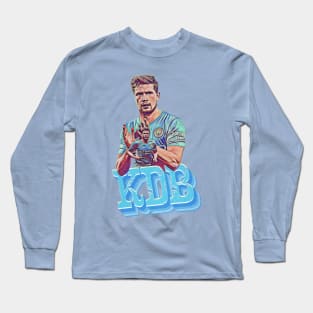 Manc Blue - Kevin De Bruyne - KDB Long Sleeve T-Shirt